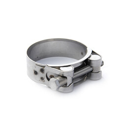 Stainless Steel T Bolt Hose Clamp. 56-59 mm