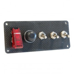 Carbon Fibre Starting Switch Panel