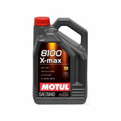 Motul X-Max Engine Oil - 0W40 8100 (BMW, Mercedes, VAG) 5L