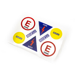 Sparco FIA Stickers Set (Cut Off & Extinguisher)