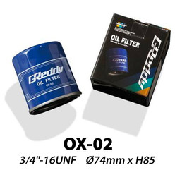 GReddy OX-02 Oil Filter l  3/4"-16 UNF (Toyota 1JZ & 2JZ, Lexus...)