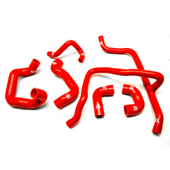 6 Piece Silicone Hose Kit for BMW E30 6 Cyl. 2nd Gen