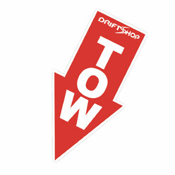 DriftShop TOW Sticker - 8 cm (FIA)