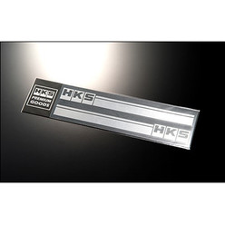 HKS Sticker - Stripe Silver (x2)