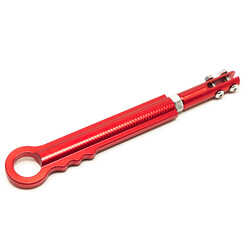 Aluminium "Hook" Handbrake Handle - Red