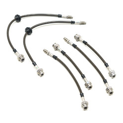 Goodridge Braided Brake Hoses for Peugeot 205 1.9 GTI, without ABS