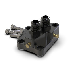 Oil Block Adapter for RB20DE(T), RB25DE(T) & RB26DETT