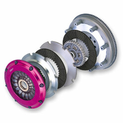 Exedy Carbon-D Twin Clutch Kit for Subaru Forester SF5 (97-02)