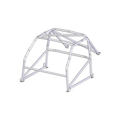 Custom Cages Historic Weld-In Roll Cage for Ford,Lotus Lotus Cortina MK1 - FIA