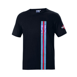 Sparco Martini Racing Big Stripes T-Shirt, Black