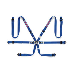 Sparco 04834HPD Martini Racing 6 Points 2" Harness (FIA, Hans)