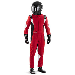 Sparco Superleggera Racing Suit, Red & Black