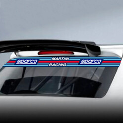 Sparco Martini Racing Back Sun Visor Strip