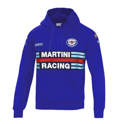 Sparco Martini Racing Replica Hoodie, Light Blue