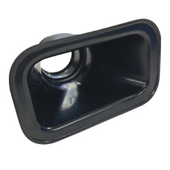 Rectangular Revotec Air Intake, 150x75 mm Inlet, 63-76 mm Outlet