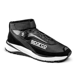 Sparco Chrono Shoes - Black & Black (FIA)