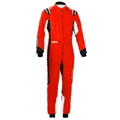 Sparco Thunder Karting Suit, Red & Black (CIK-FIA N2013.1)