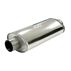 Stainless Grand Oval Exhaust Silencer