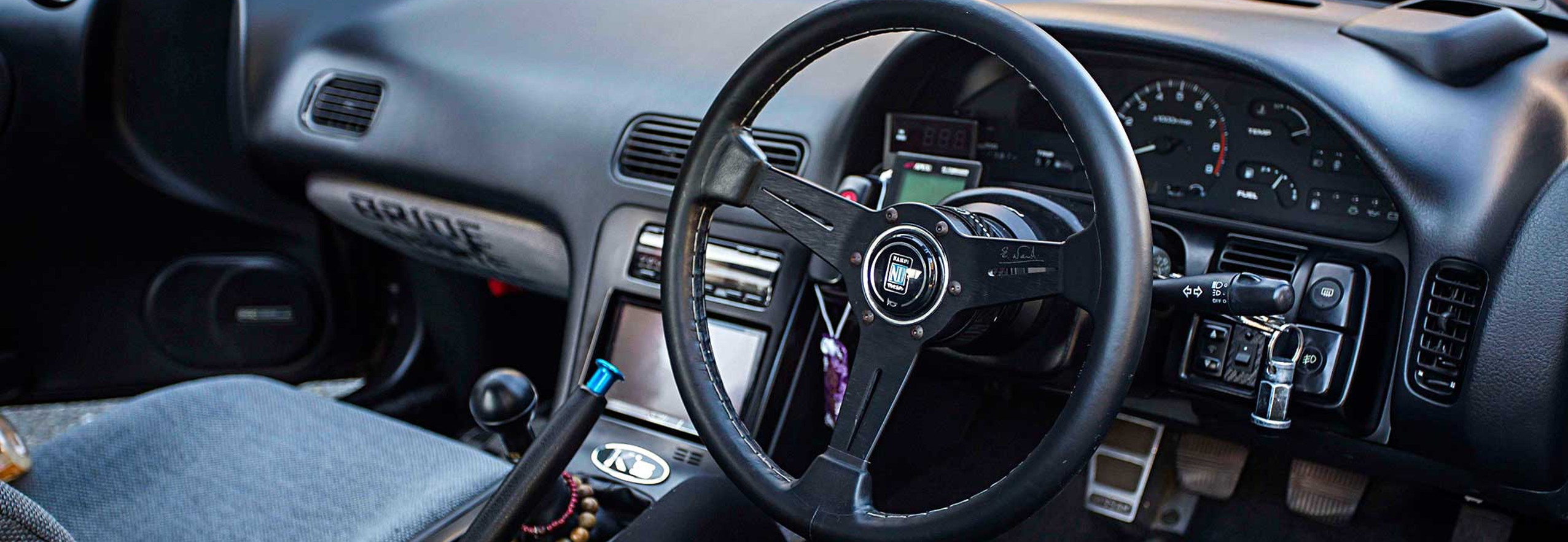 Leather steering wheels
