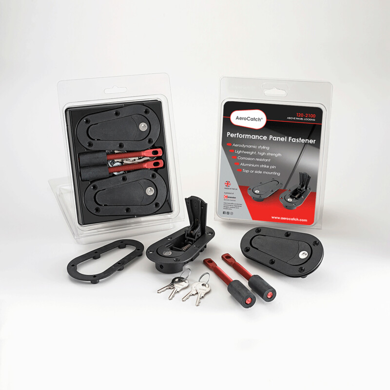 Aerocatch Flush Fit Locking Bonnet Pins