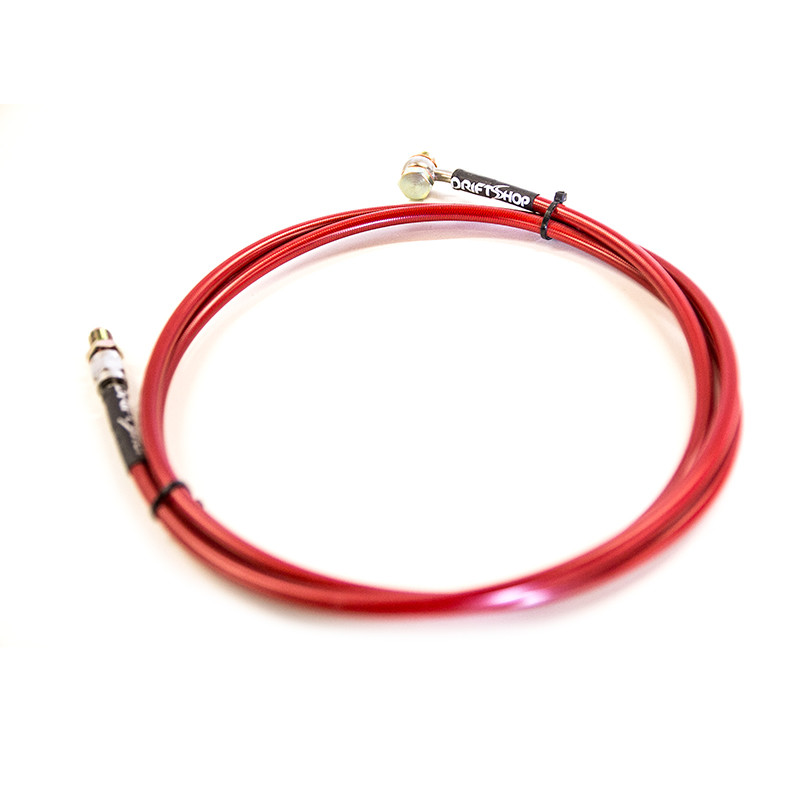 Output Hydraulic Handbrake Hose in Red - 180 cm