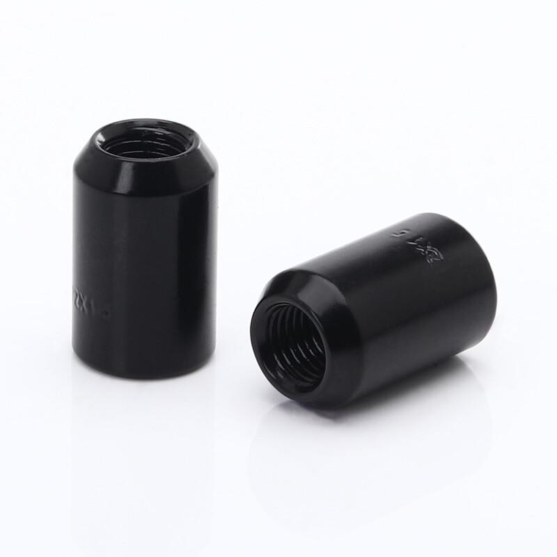 Black Internal Drive M12x1.25 Wheel Nuts