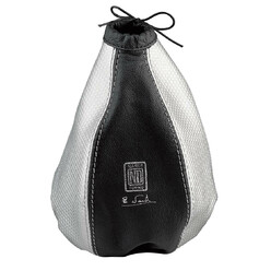 Nardi Gear Gaiter in Black & Grey Leather