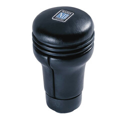 Nardi Evolution Shift Knob in Black Leather