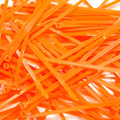 Cable Ties, Pack of 100 - Orange