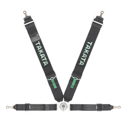 Takata Race 4 - 4 Point FIA Harness - Black