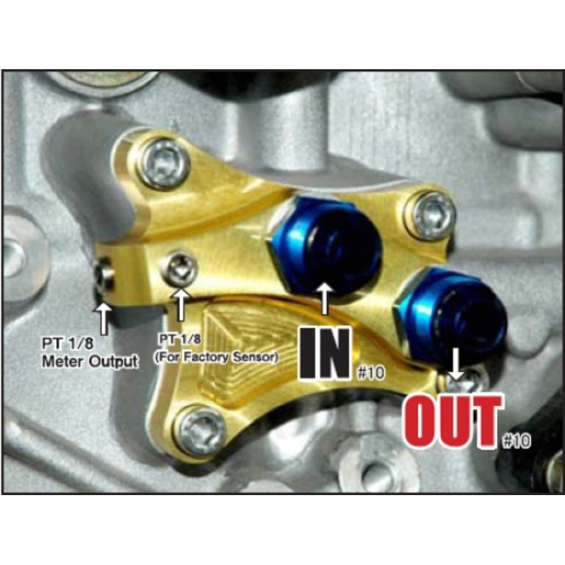 Oil Block Adapter for SR20DE(T)