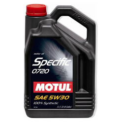 Motul 5W30 Specific 720 Engine Oil (Renault FAP) 5L Motul 5W30 Specific 720 Engine Oil (Renault FAP) 5L