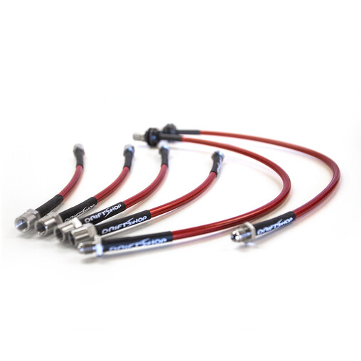 DriftShop Braided Brake Hoses for BMW E36, inc. M3