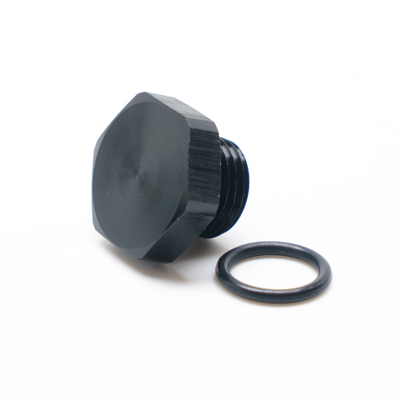 AEM Fuel Pressure Regulator Plug - 9/16"x18 (Dash 6)
