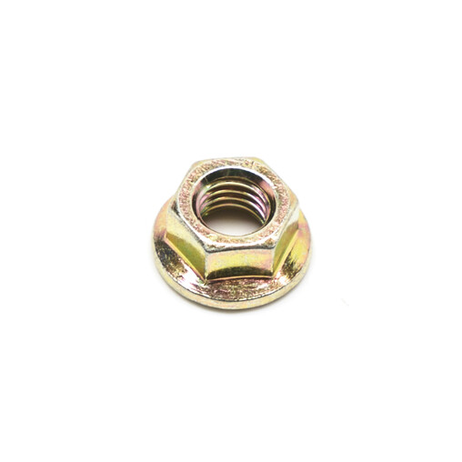 Self-Locking Exhaust Nut M10x1.5 with Notched Base