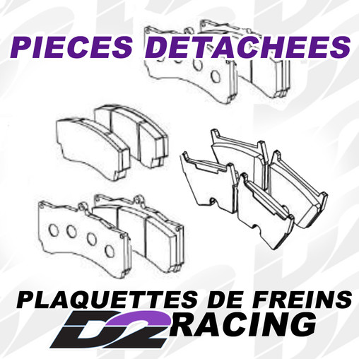 D2 Racing Brake Pads for D2 Big Brake Kits