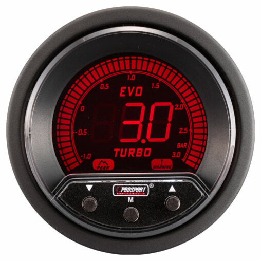 ProSport Evo Boost Pressure Gauge (4 Colors)