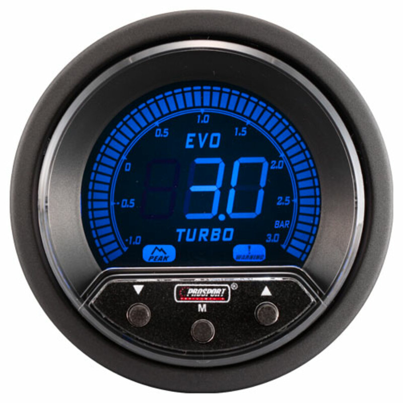 ProSport Evo Boost Pressure Gauge (4 Colors)