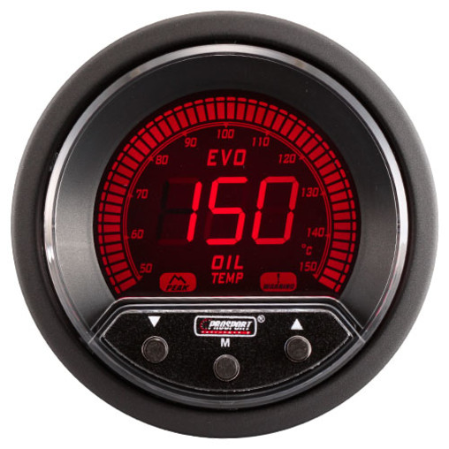 ProSport Evo Oil Temperature Gauge (4 Colors)