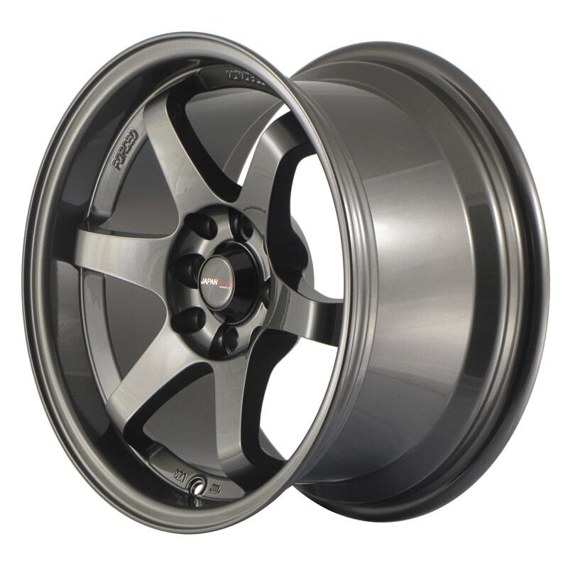 Japan Racing JR-3 15x8" 4x100/108 ET25, Gunmetal