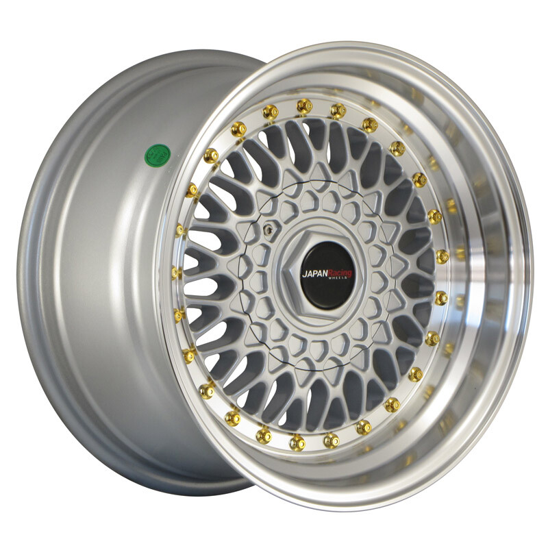 Japan Racing JR-9 15x8" 4x100/114.3 ET15, Silver