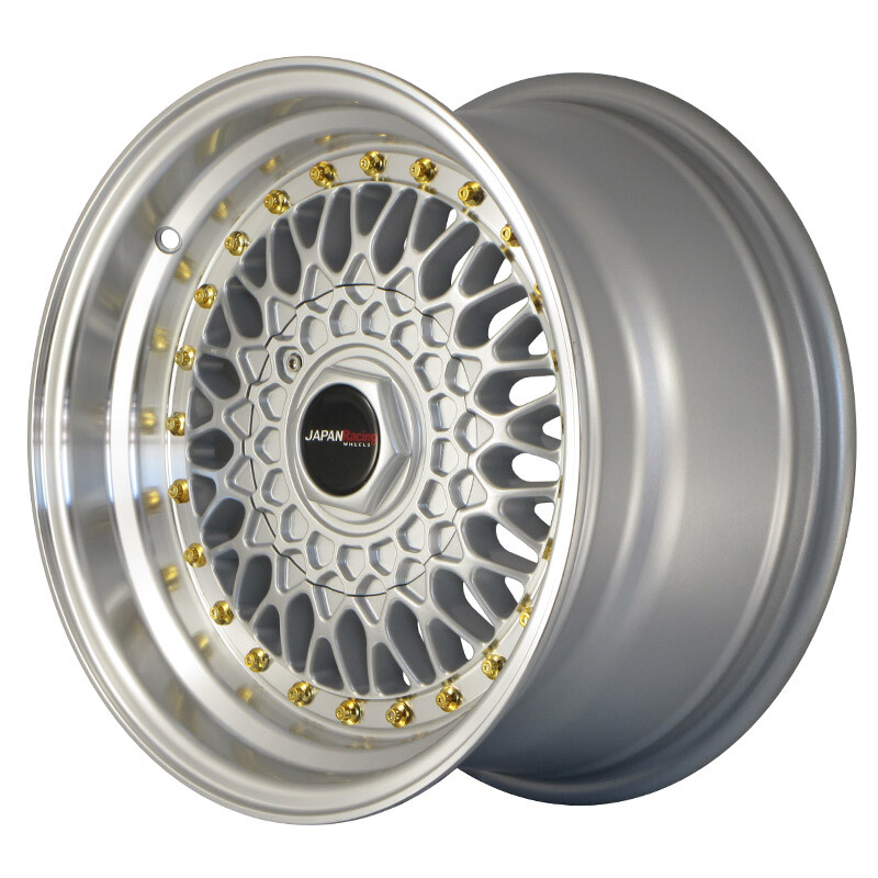 Japan Racing JR-9 15x8" 4x100/108 ET20, Silver