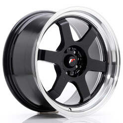 Japan Racing JR-12 18x9" 5x114.3/120 ET25, Gloss Black