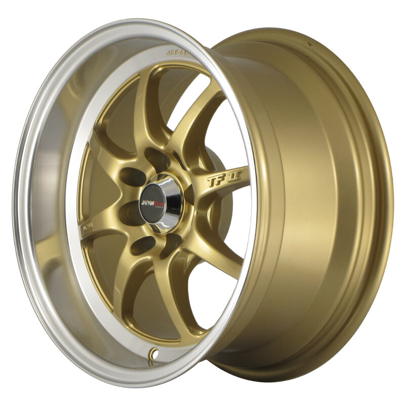 Japan Racing TF-2 15x7.5" 4x100/114.3 ET10, Gold