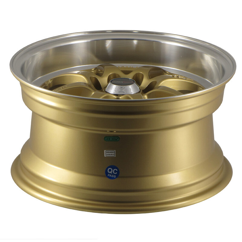 Japan Racing TF-2 15x7.5" 4x100/114.3 ET10, Gold