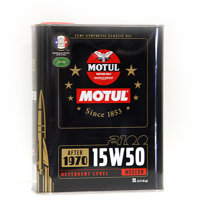 Motul Classic 15W50 - Historique Engine Oil (2L)