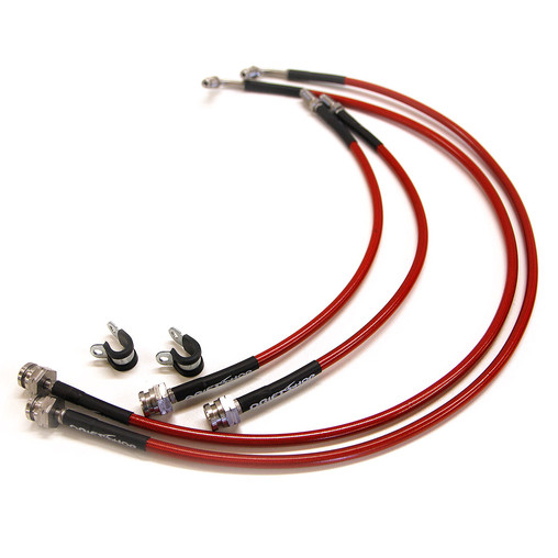 DriftShop Braided Brake Hoses for Nissan 350Z