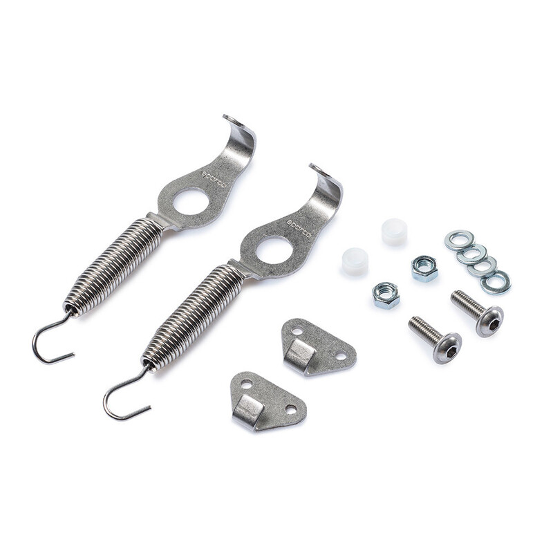 Sparco Stainless Steel Spring Hood Pins