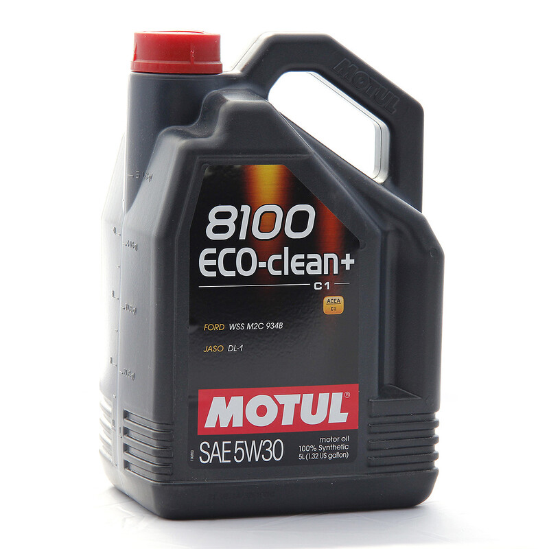 Motul 5W30 8100 Eco Clean + Engine Oil (Mazda DPF) 5L
