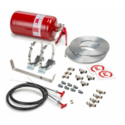 Sparco 4.25L Plumbed in Fire Extinguisher Kit (FIA)